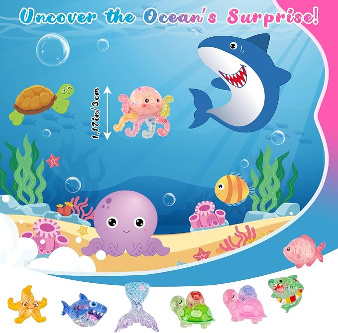 Sea Animal Bath Bombs for Kids - Image 3