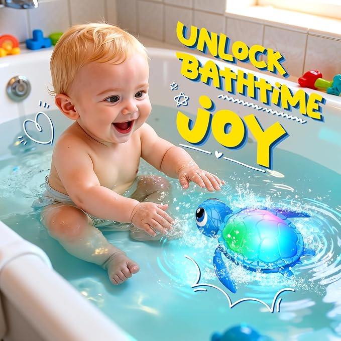 Electric Swimming Turtle Bath Toys - Image 4