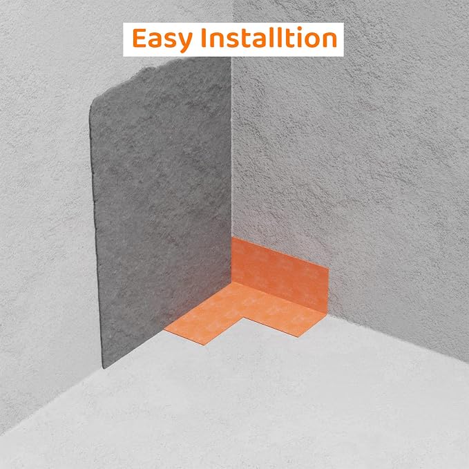 8 Pack Inside Waterproofing Corner Shower Membrane Corner Shower Seamless - Image 6