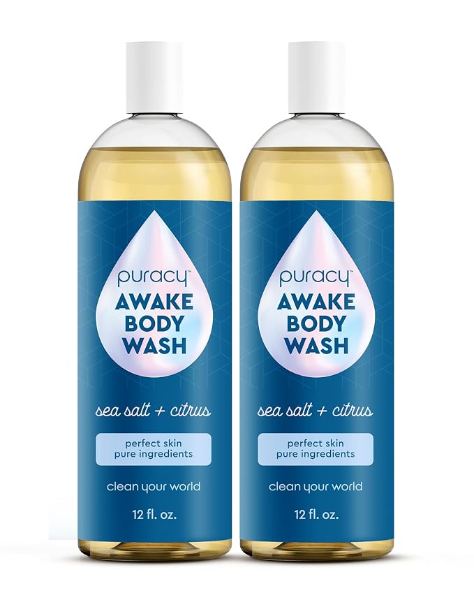 Puracy Body Wash, Natural Body Wash, 98.6% Pure Plant Ingredients, Moisturizing by Puracy