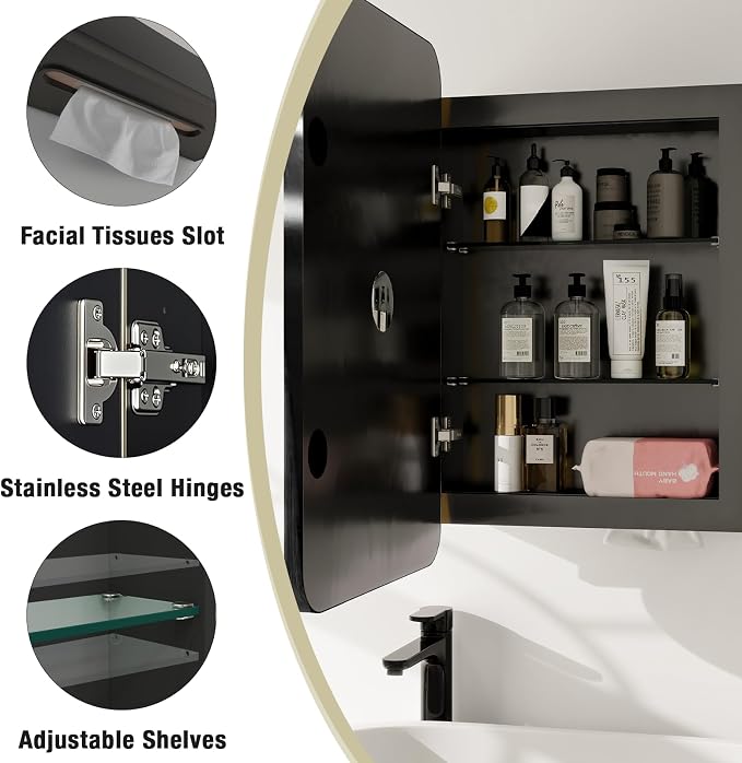 Rectangle Bathroom Medicine Cabinet - Image 3