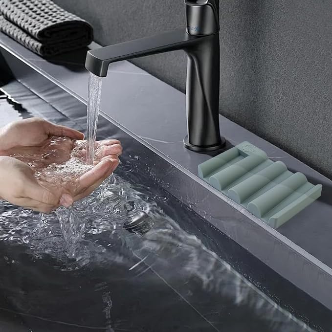 Soap Dish for Shower, Bathroom & Kitchen – Non-Slip, Self-Draining Design to - Image 6