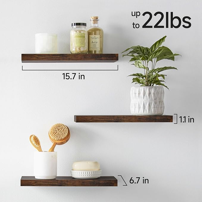 BAYKA Floating Shelves Bathroom - Image 3