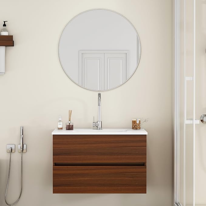 32" Wall Mounted Bathroom Vanity - Image 3