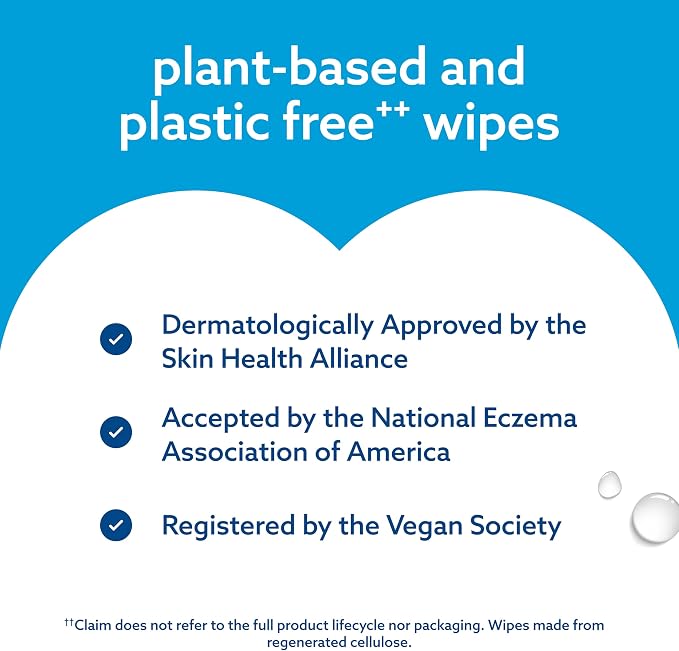 WaterWipes Sensitive+ Newborn & Baby Wipes, 3-In-1 Cleans, 99.9% Water - Image 9