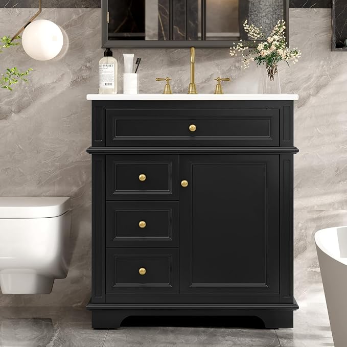 Linique 30" Bathroom Vanity - Image 3