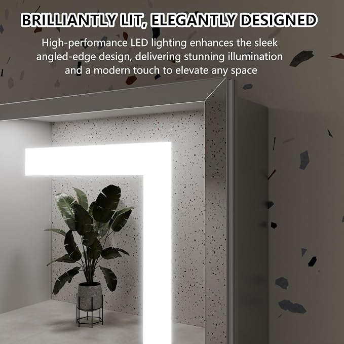 GroGro LED Lighted Bathroom Medicine Cabinet - Image 7