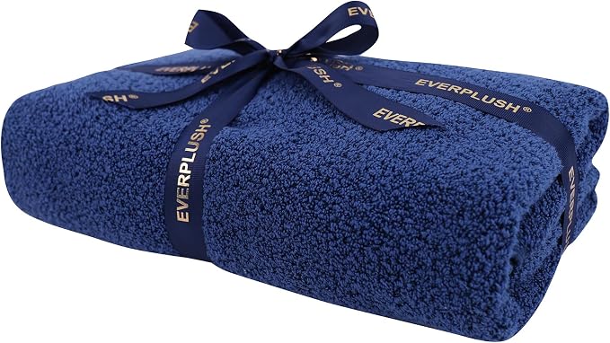 Everplush Diamond Collection Extra Large Bath Sheet Towel – 1 Pieces, Super by Everplush