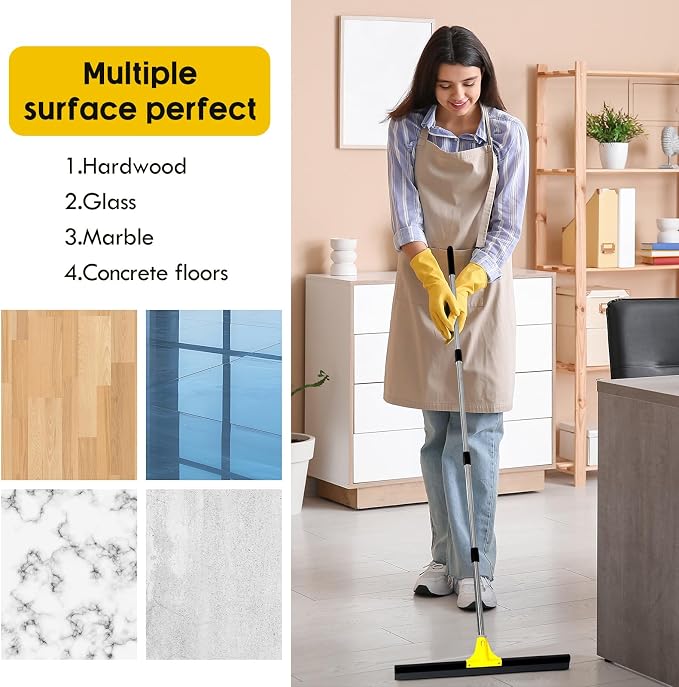 Floor Squeegee for Concrete and Tile Cleaning - Image 5