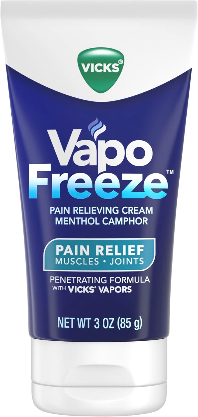 Vicks VapoFreeze Menthol Pain Relieving Cream 3oz, - Image 10