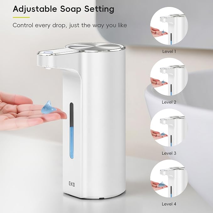 EKO Aroma Pro 13.5 fl oz Touchless Automatic Liquid Soap Dispenser, - Image 4