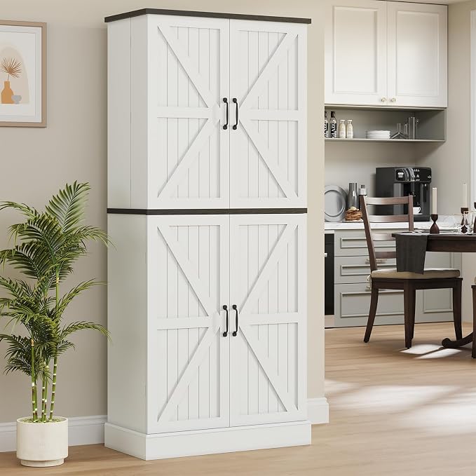 72" Farmhouse Pantry Cabinet - Image 8