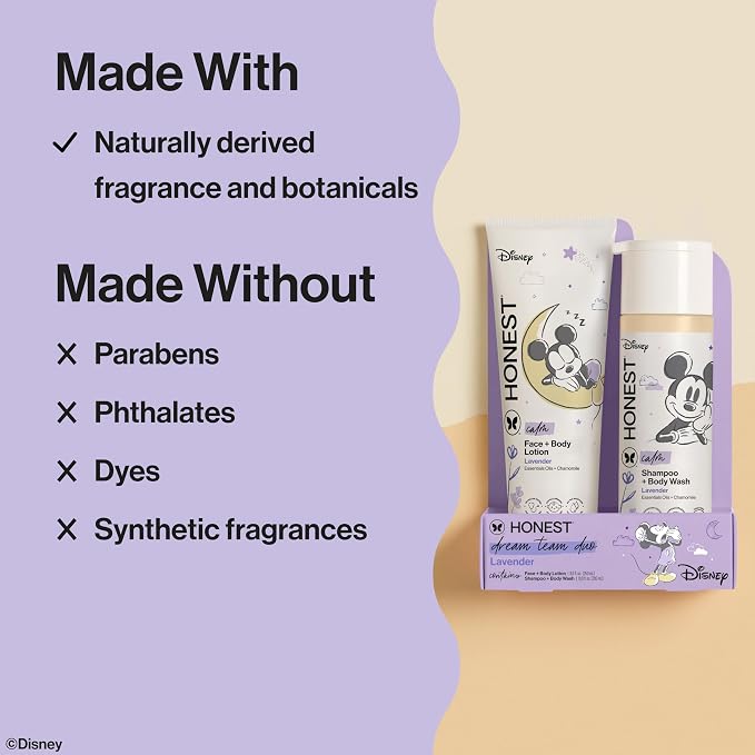 The Honest Company 2-in-1 Cleansing Shampoo and Body Wash Face Lotion Bundle - Image 4
