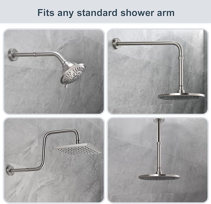 BRIGHT SHOWERS Shower Arm Extender - Image 3