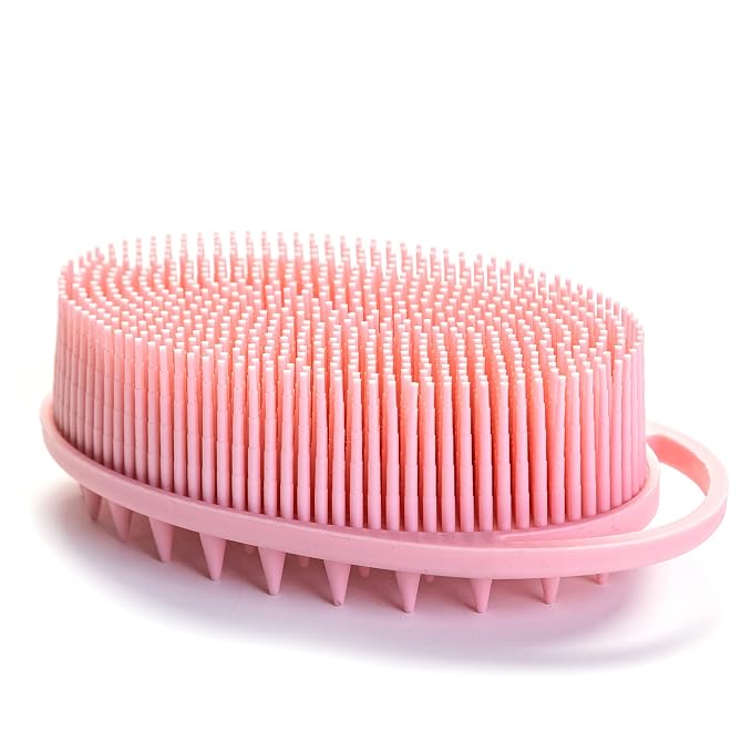 Premium Sensory Brush for Kids or Autism, Soft Silicone Body Scrubber, 2 in 1 by PENEPICO-SIMPLELIFE