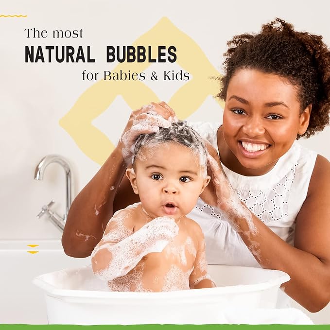 Alaffia Babies and Kids Bubble Bath, Gentle Baby Essentials - Image 3