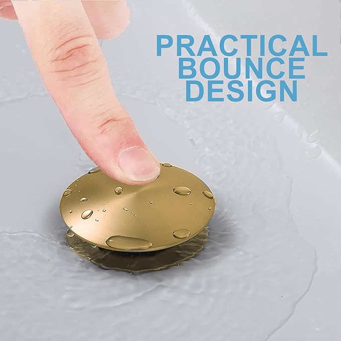 Bathroom Sink Drain, Pop Up Drain Assembly - Image 6