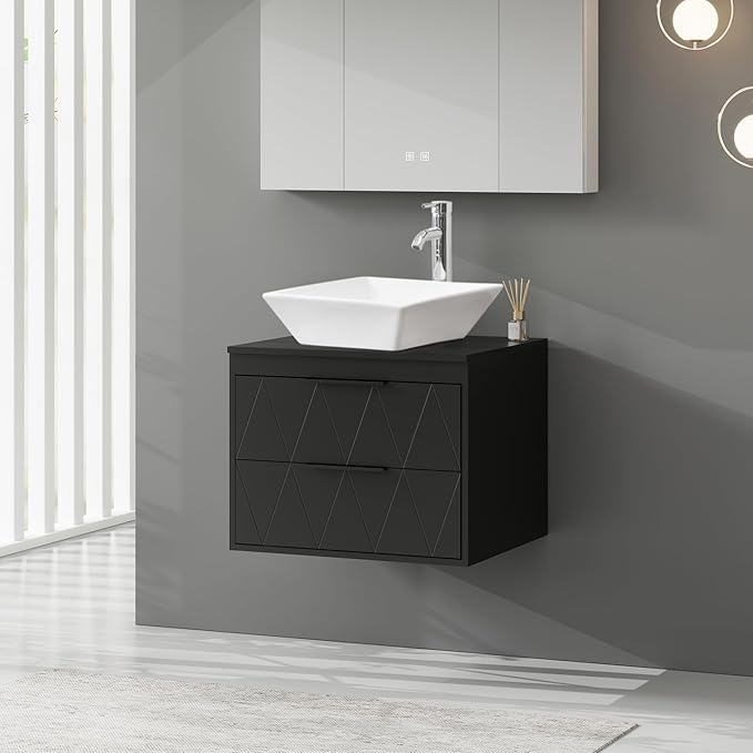 eclife 24" Floating Bathroom Vanities by eclife