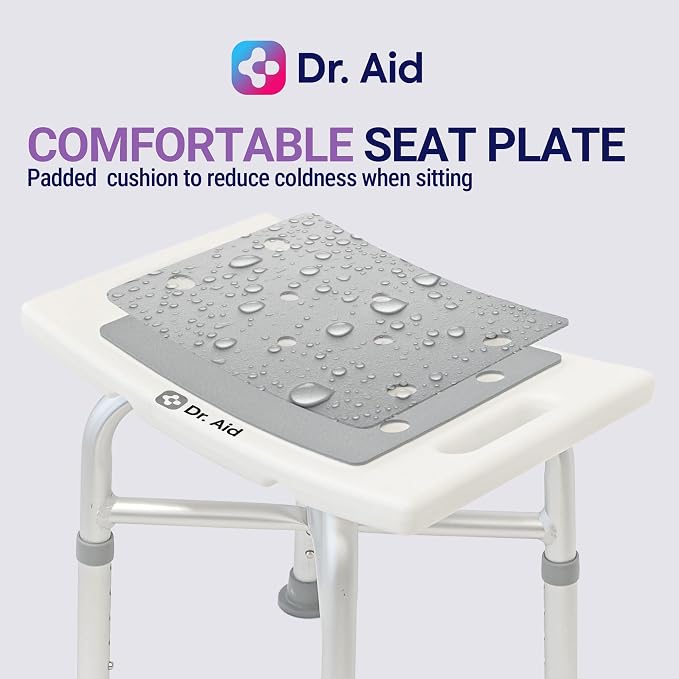 Dr. Aid Shower Chair for Inside Shower - Image 4