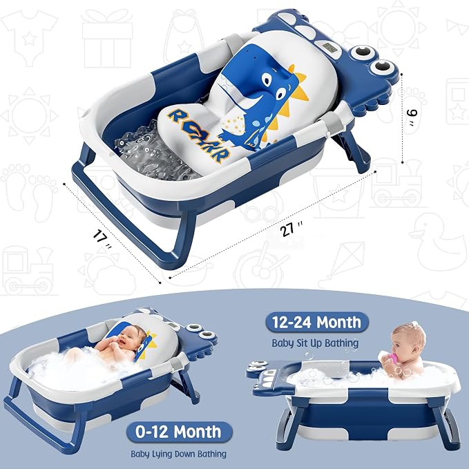 MoreFeel Collapsible Baby Bathtub - Image 7