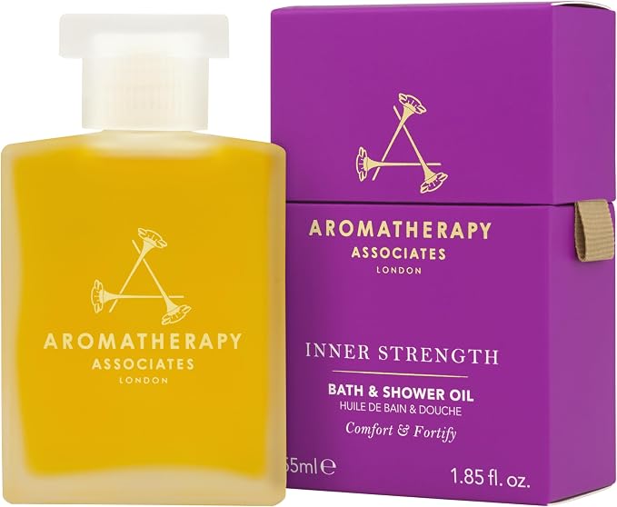 Aromatherapy Associates Inner Strength Bath and Shower Oil, Natural Body Oil to by AromatherapyAssociates