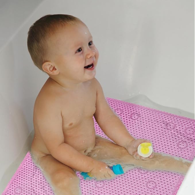 Non Slip Bathtub Mat 36” X 17” Shower Mat Soft Foam Bath Mats - Image 9