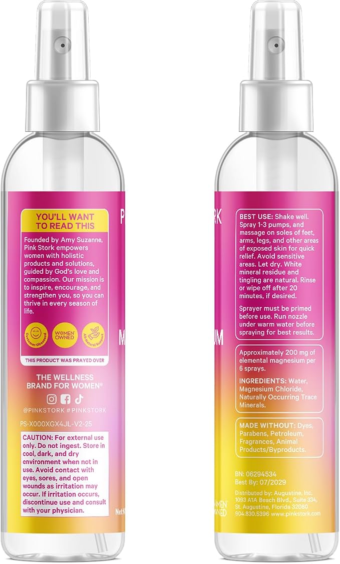 Pink Stork Magnesium Spray Mist - Image 8