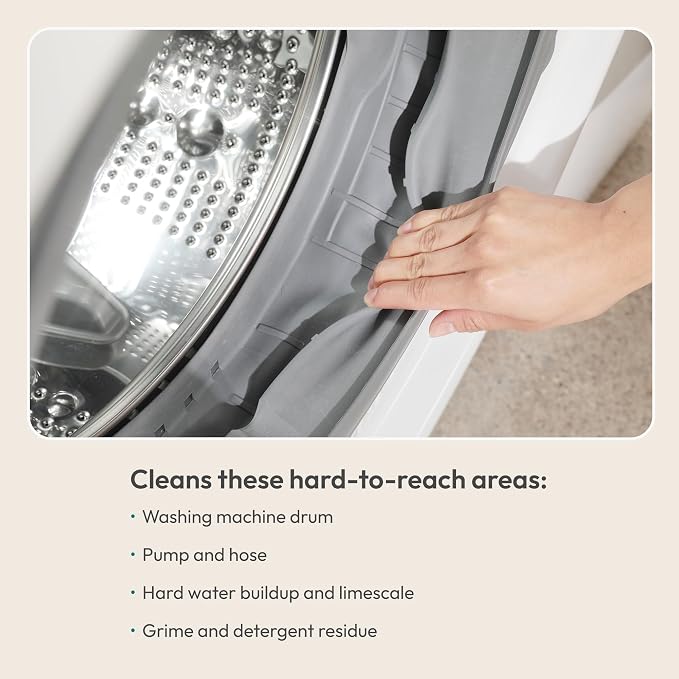 FEBU Washing Machine Cleaner Tablets Made in USA | Washer Machine Cleaner & - Image 6