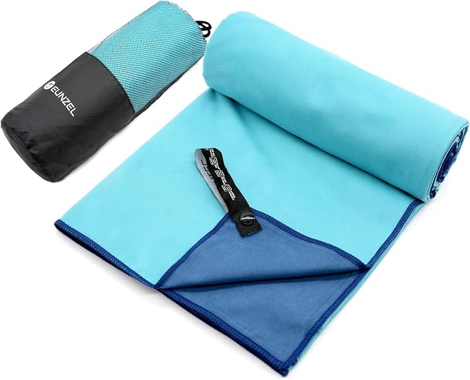 Eunzel Quick Dry Camping Towel, Microfiber Travel Towel Super Absorbent Fast by EUNZEL