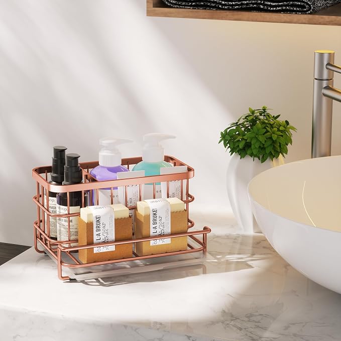 HapiRm Multifunctional Kitchen Sink Organizer, Large Sink Caddy - Image 7