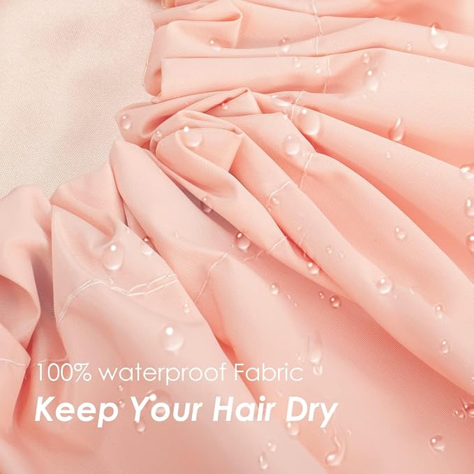Aquior Shower Cap, Extra Adjustable Shower Caps - Image 4