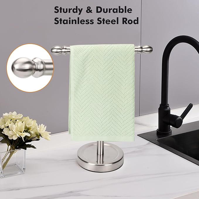 Hand Towel Holder, T-Shape Hand Towel Stand - Image 4