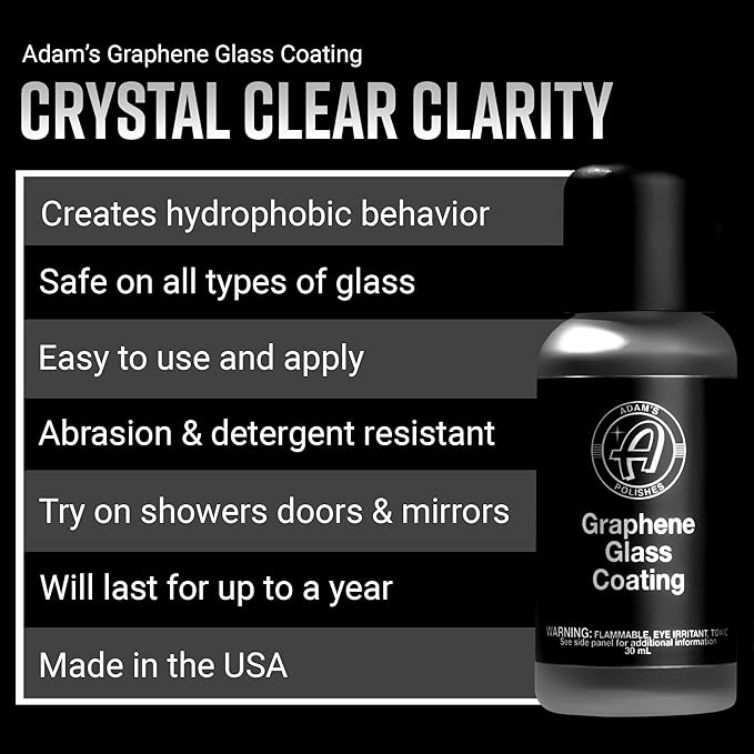 Adam's Polishes Graphene Glass Coating - Image 2