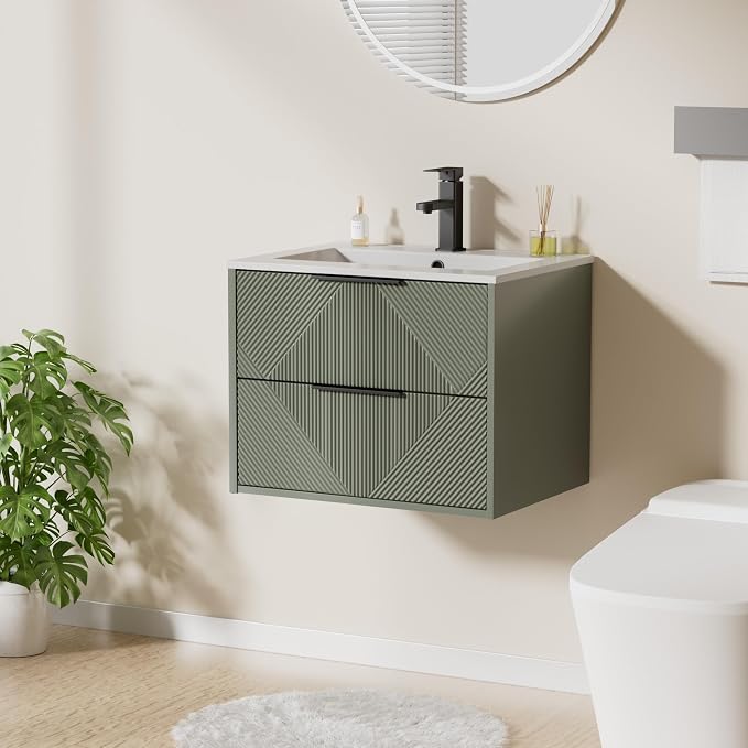 LUCKWIND 24" Floating Bathroom Vanity - Image 6