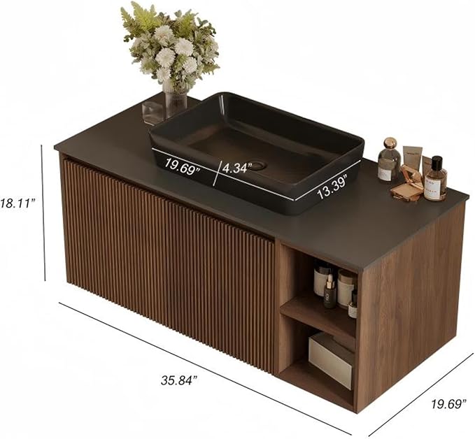 36" Floating Bathroom Vanity - Image 2