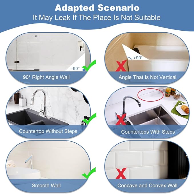 2 Pack Large Shower Splash Guard - Image 7