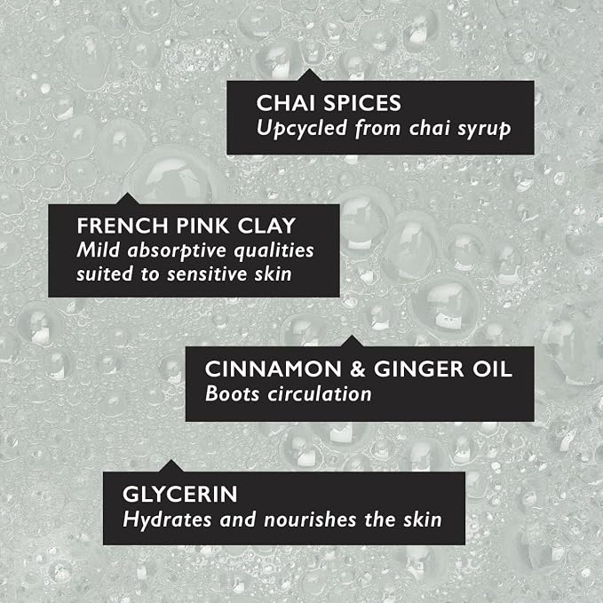 UPCIRCLE Cinnamon + Ginger Chai Soap Bar 3.5oz - Image 3