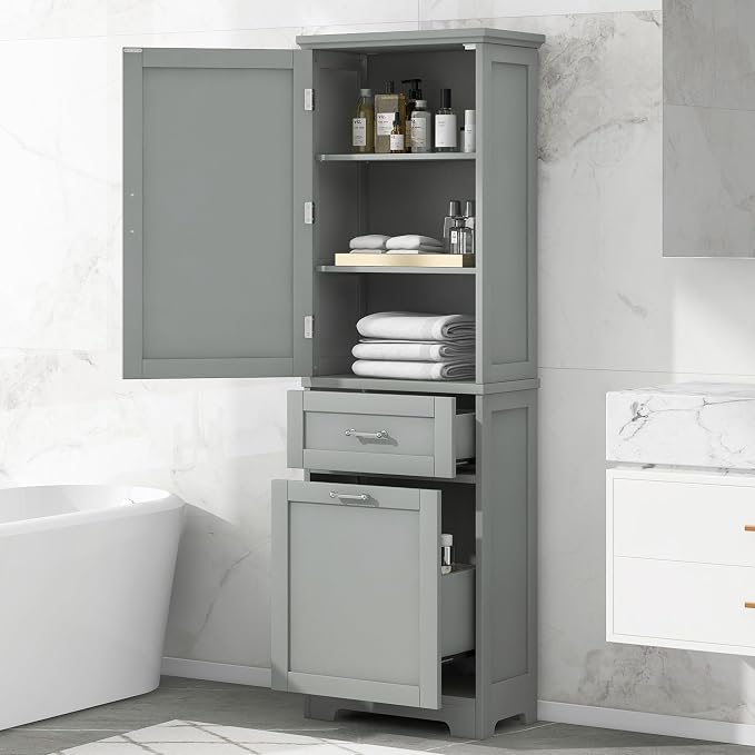 Favfurish 68" Tall Bathroom Storage Cabinet by Favfurish