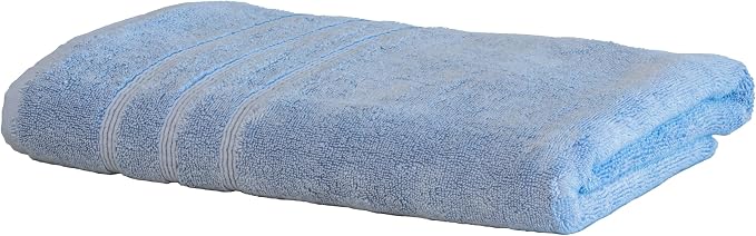 Mosobam Luxury Turkish Bath Towels 30X58 Allure Blue 700 GSM Bamboo Viscose & by Mosobam