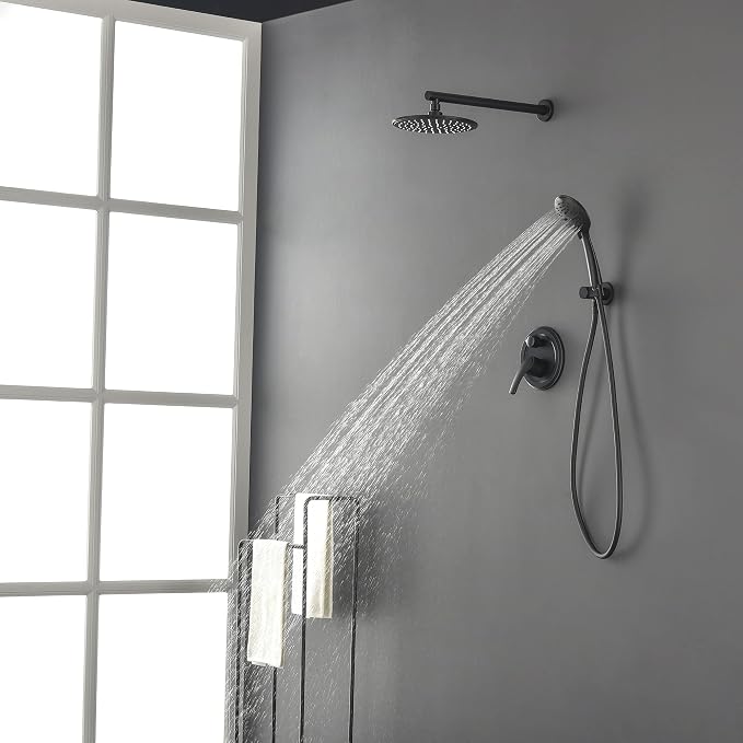 SHAMANDA Shower Faucet Set, Wall Mounted Shower System - Image 6