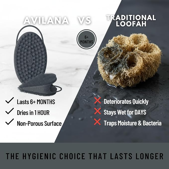 Body Face Scrubber Set Silicone - Image 4