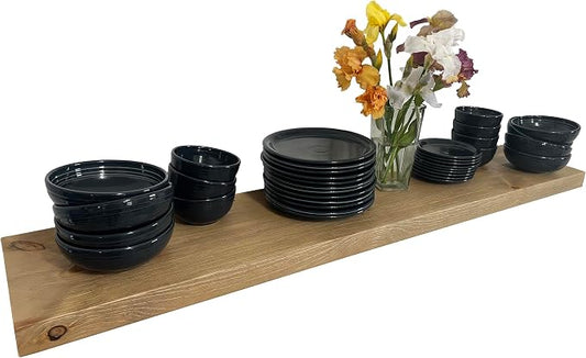 joelsantiques 60 Inch Wooden Floating Shelves by JoelsAntiques