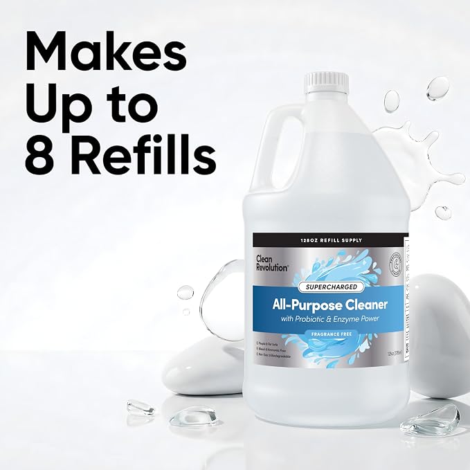 Clean Revolution SuperCharged All Purpose Cleaner, Eco-Friendly & Plant-Based - Image 6