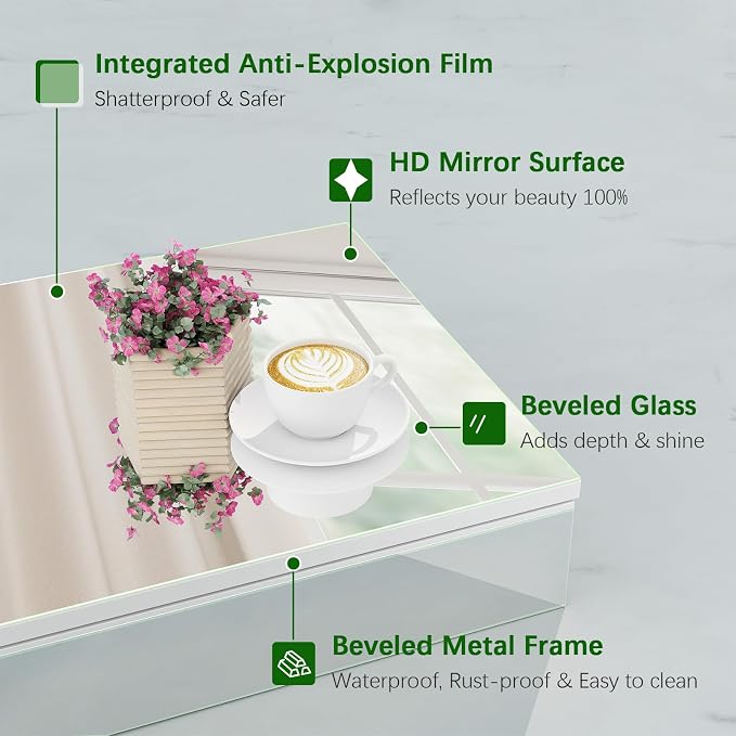 BROBIGBathroom Medicine Cabinet - Image 5