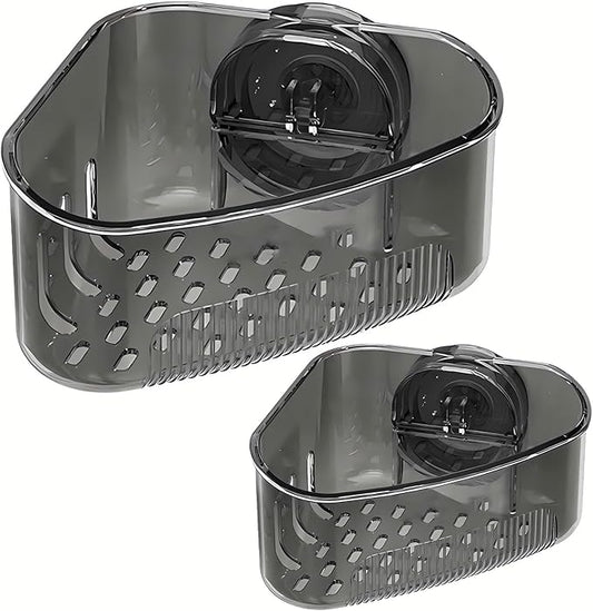 2PCS Sink Organizer Rack for Kitchen for Sponges, Sink Corner Drain Box by MyVaky