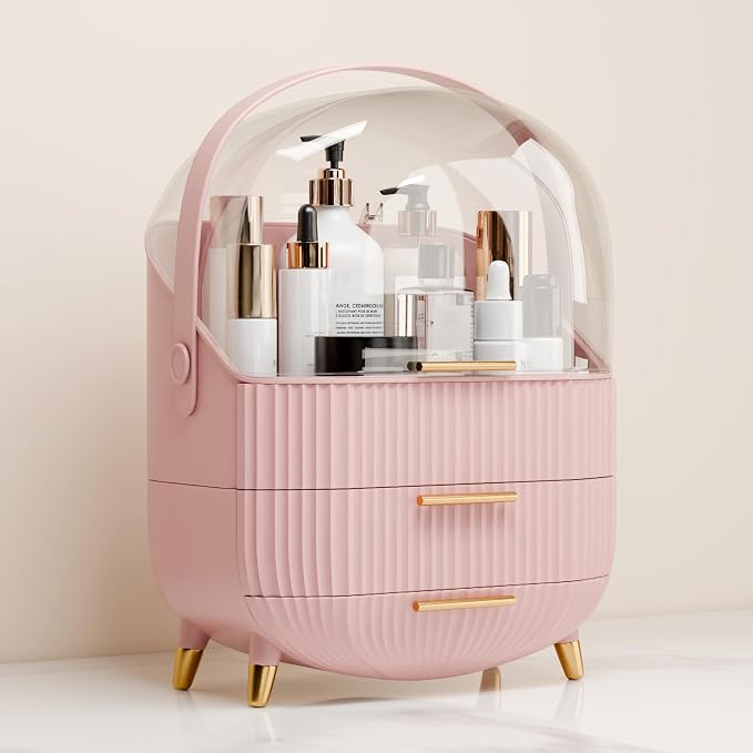 Makeup Organizer for Vanity Cosmetics Skincare Organizers by lurcns