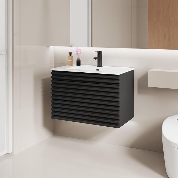 LUCKWIND 30" Floating Bathroom Vanity - Image 3