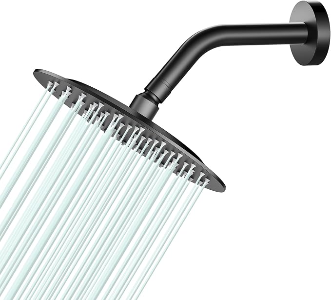 All Metal Rain Shower Head by AULEEND