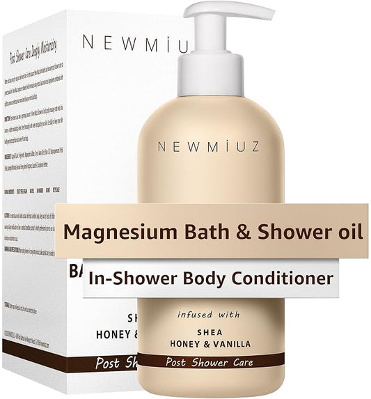 New Miuz Magnesium InShower Body Conditioner Soft Skin Post Shower Care by NewMiuz