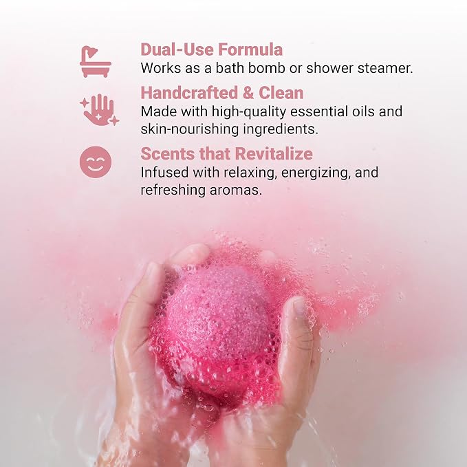 Mom Bomb Coconut Lime Bath Bomb – Essential Oils, Clean Ingredients – Relaxing - Image 4